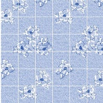 Панель ХДФ Магнолия Голубая