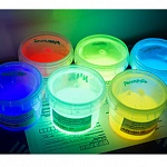 Светящаяся краска Luminesent universal белый/желто-зеленый