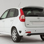 Бампер задний Kalina Messi