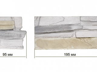 Декоративное окончание Ущелье 05-47 (95 мм)