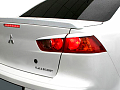Реснички на задние фонари Mitsubichi Lancer GT Тюнинг Митсубиси Х, покраска установка, фото.