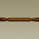 Набор 2-сторонних насадок-бит S2 PH2 x 65 мм