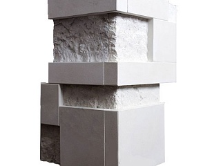 Угловой элемент камня 3D Stone