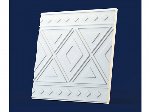 Панель 3D гипсовая Орнамент