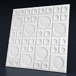 Панель 3D гипсовая Альта