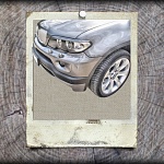 Реснички на фары BMW X5 E53