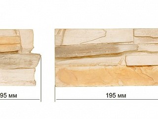 Декоративное окончание Ущелье 03-11 (195 мм)