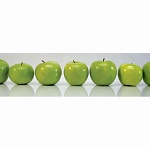 Фартук МДФ Яблоки 1