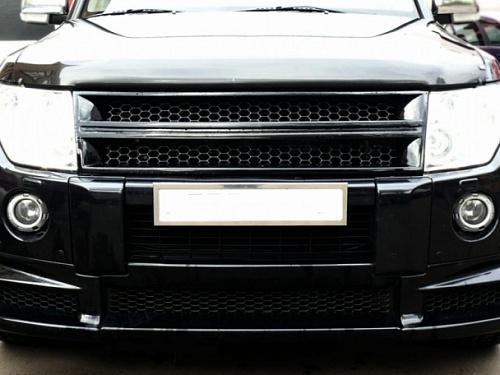 Решетка с планкой Мицубиси Паджеро 2006 - 2021 гв