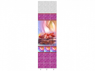 Панель ПВХ Novita Фламинго (узор)