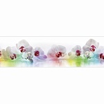 Фартук МДФ Белые цветы