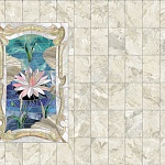 Влагостойкий 3Д пол Мраморный лотос