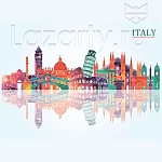 Защитное стекло Цвет Италии для кухни