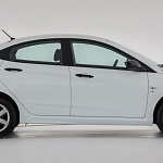 Накладка на порог правая Hyundai Solaris